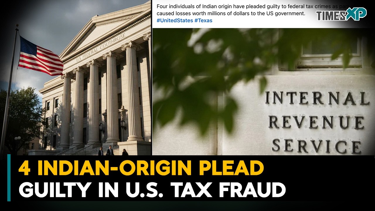 4 Indian-Origin Men Plead Guilty In The U.S. Tax Fraud| Indians In The U.S.