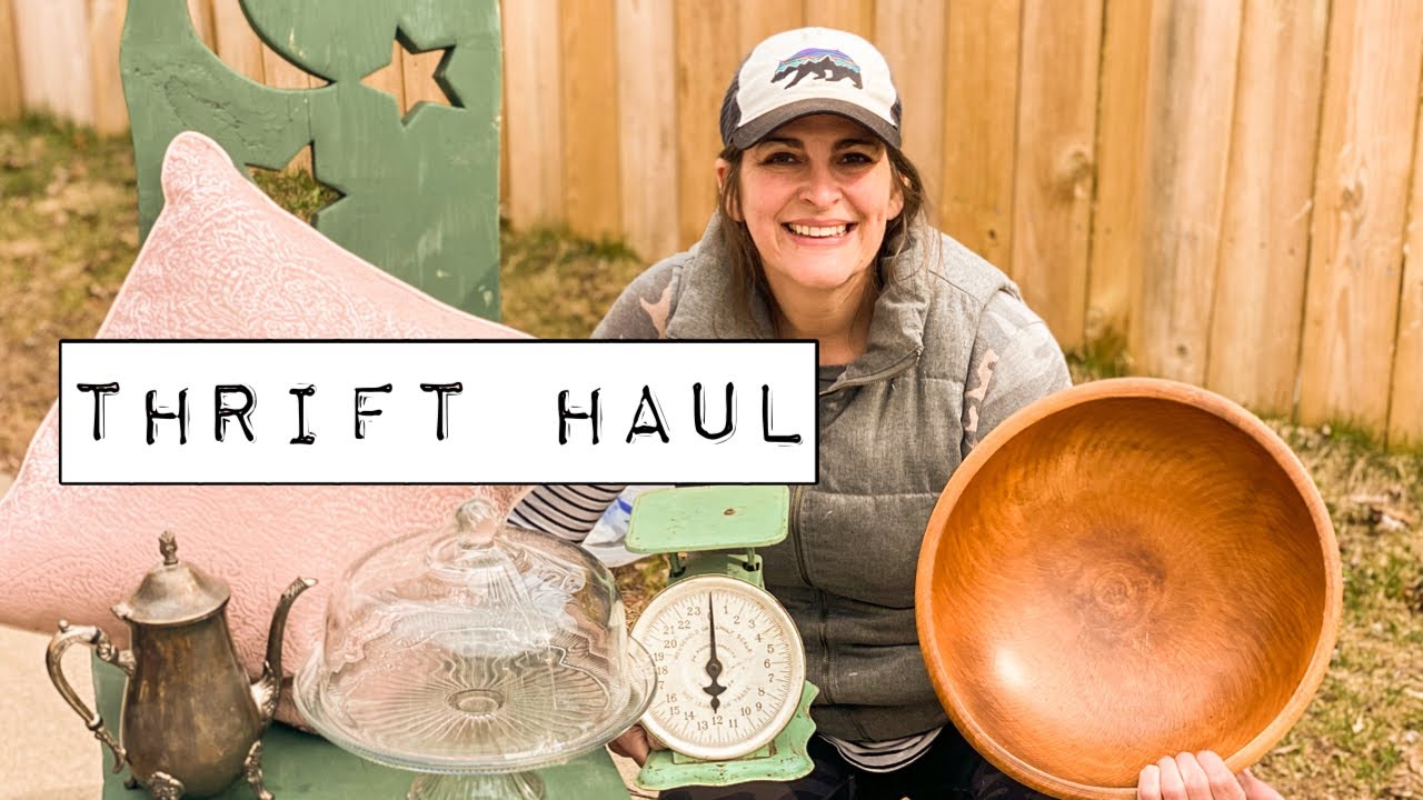 Crazy Day! Thrift Haul - Goodwill Thrifting - Picking for Antique Acres - Exciting News!!