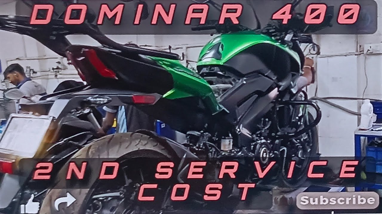 Dominar 400 2nd service cost || full detail video|| #dominar400 #bajaj #2ndservice #service #trend