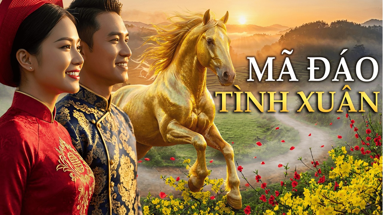 KHỞI ĐẦU MAY MẮN 🐎 Album MÃ ĐÁO TÌNH XUÂN 2026 - Nhạc Xuân Cho Cả Năm Phát Tài