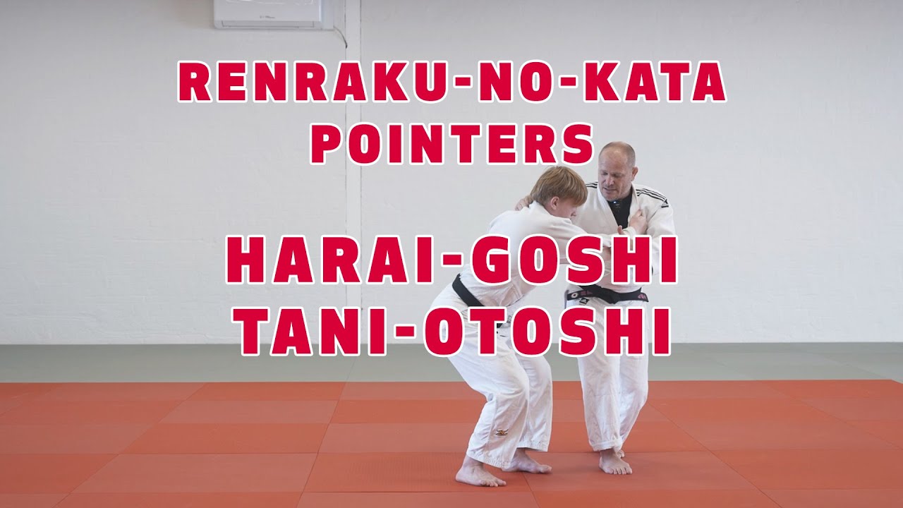 Easy combination for judo - Harai-goshi Tani-otoshi - pointers for the renraku-no-kata