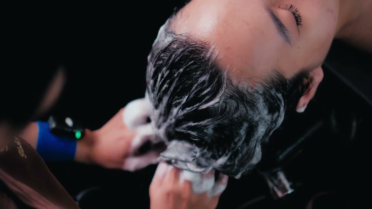 Relaxing Head Spa & Scalp Massage, Hair washsing