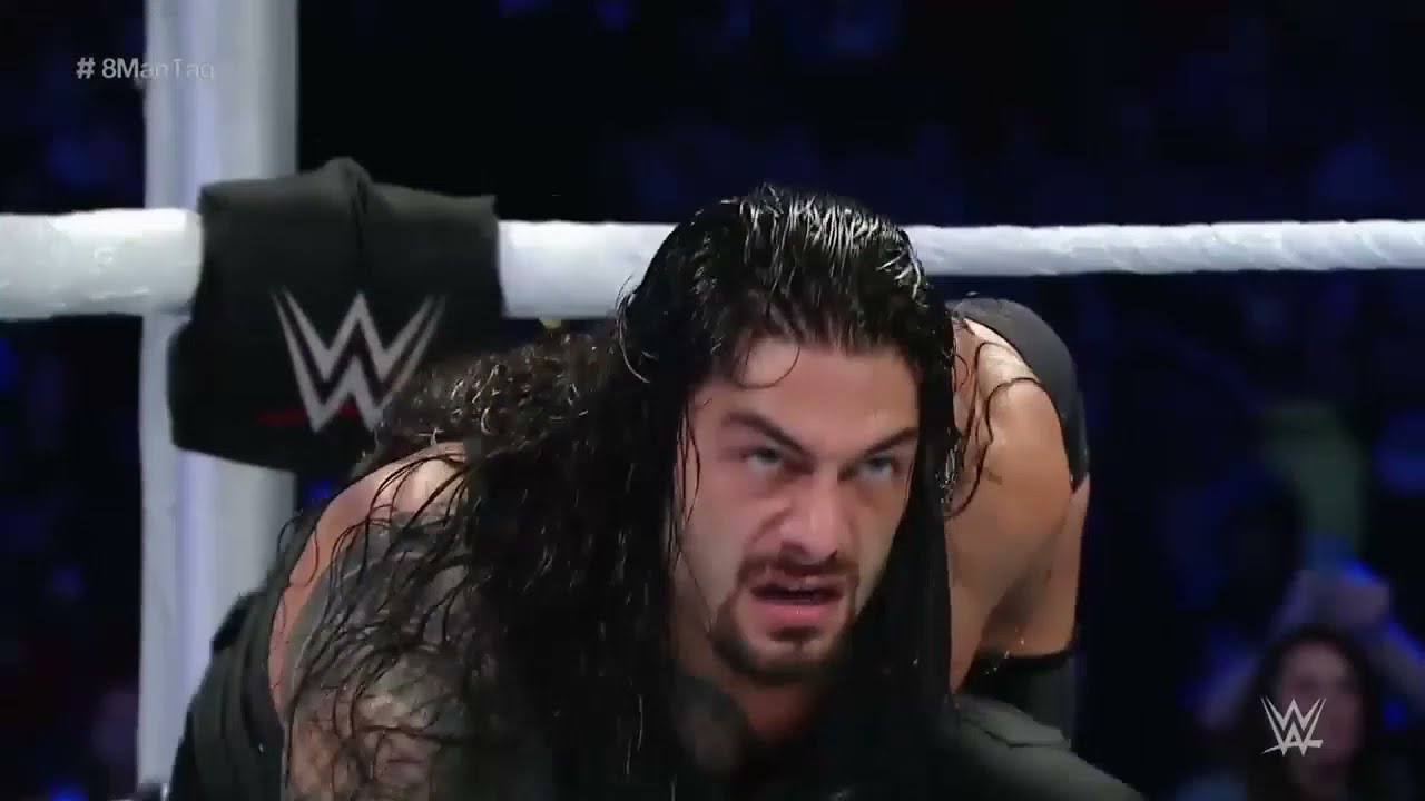 Roman Reigns Superman Punch Compilation Part 2