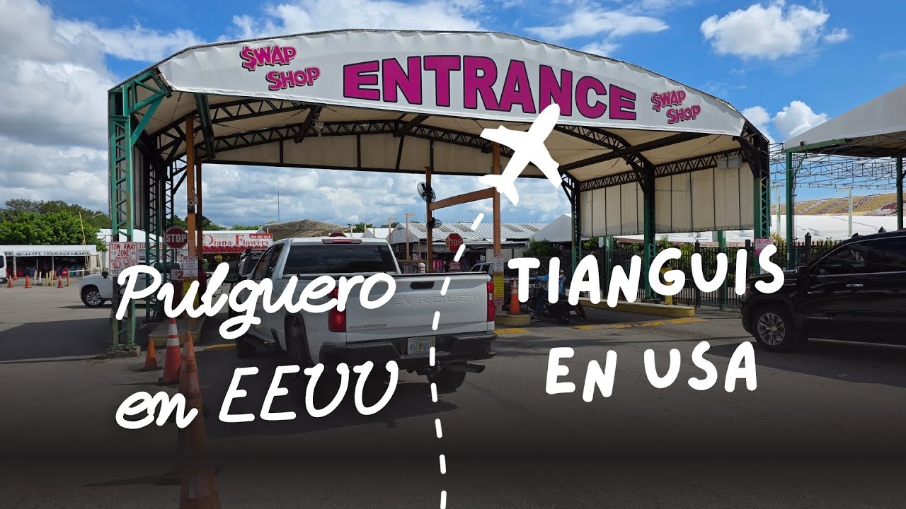 El pulguero o Tianguis MÁS GRANDE de la Florida 🌎✈️ | Mi aventura en el Swap Shop de Fort Lauderdale