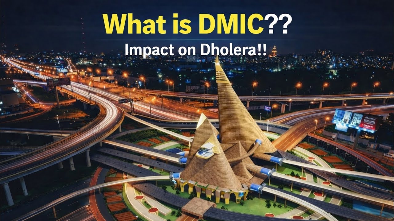 WHAT IS DMIC?? | Impact on Dholera SIR Explained #dmic #thepopup @the_pop_up 