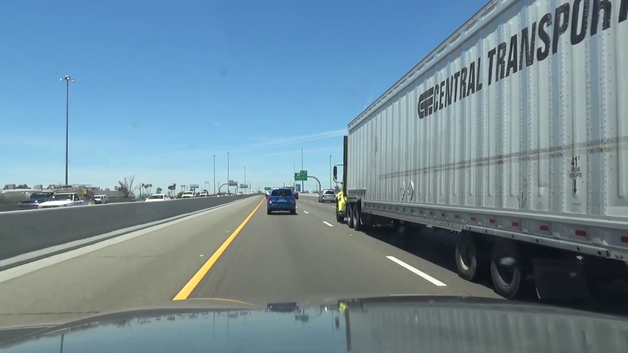 May 2017: Entire Drive from Tucson, AZ to Phoenix, AZ I-10 West