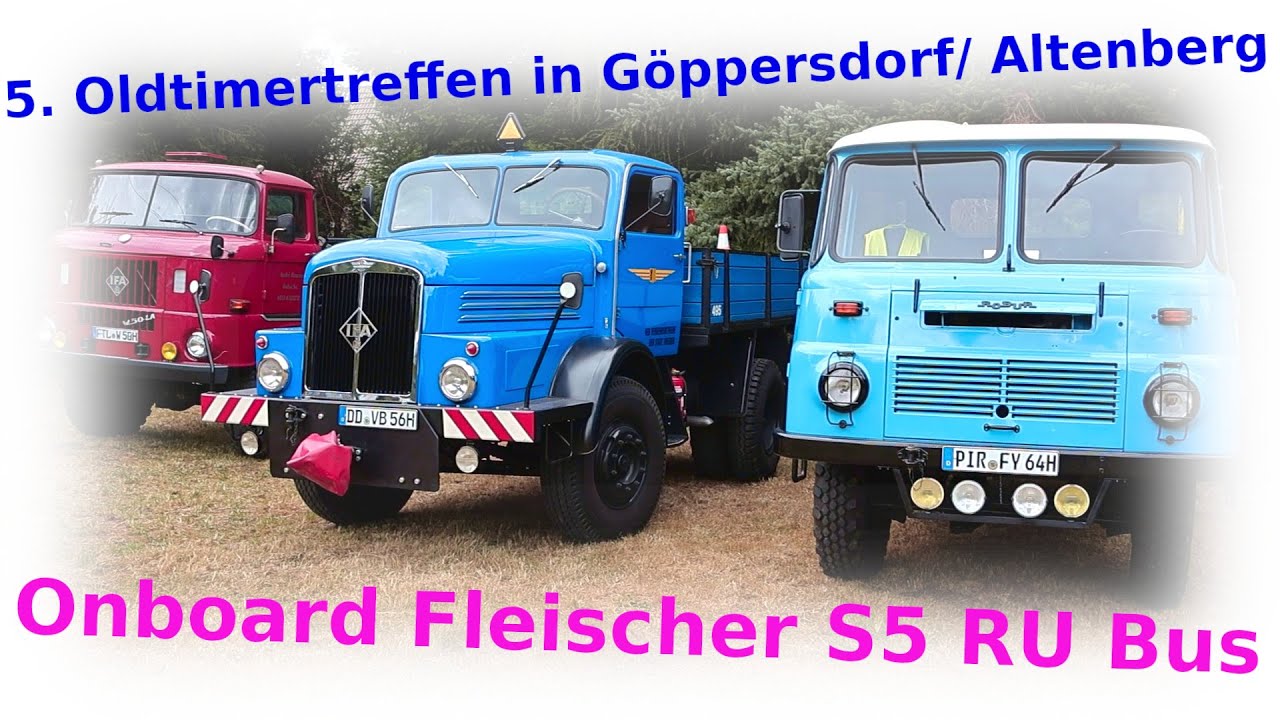 5. Oldtimertreffen in Göppersdorf bei Altenberg 2024