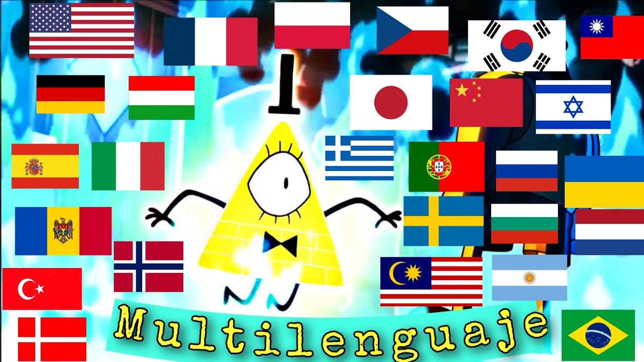 La Muerte De Bill Cipher (Diferentes Doblajes) Gravity Falls