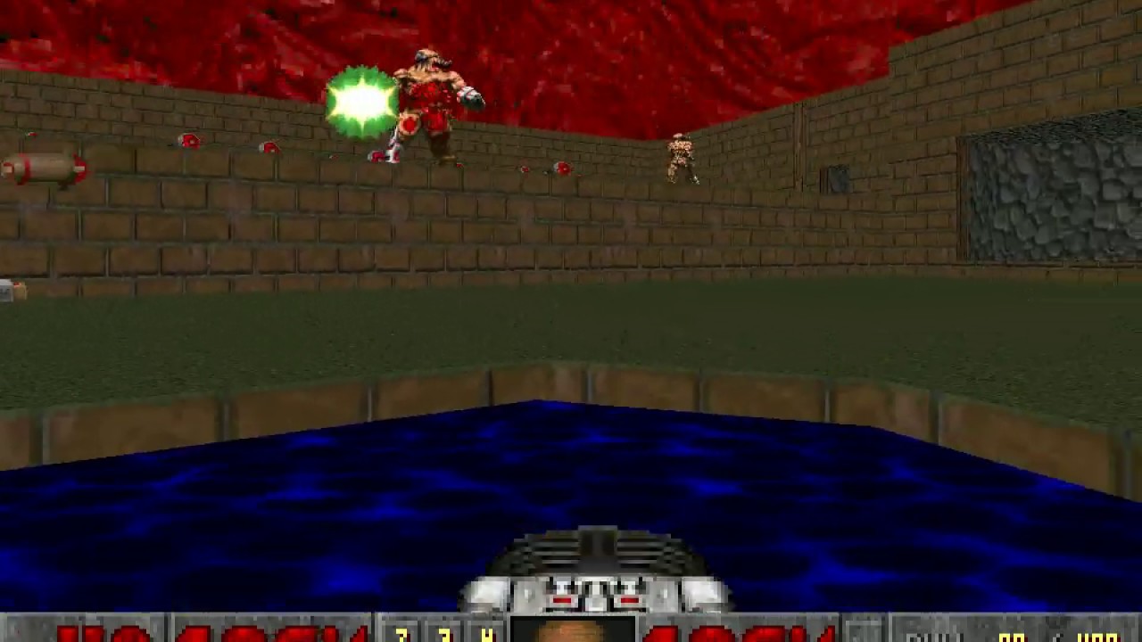 Final Doom Plutonia level 32, Go 2 It: UV-Max combat