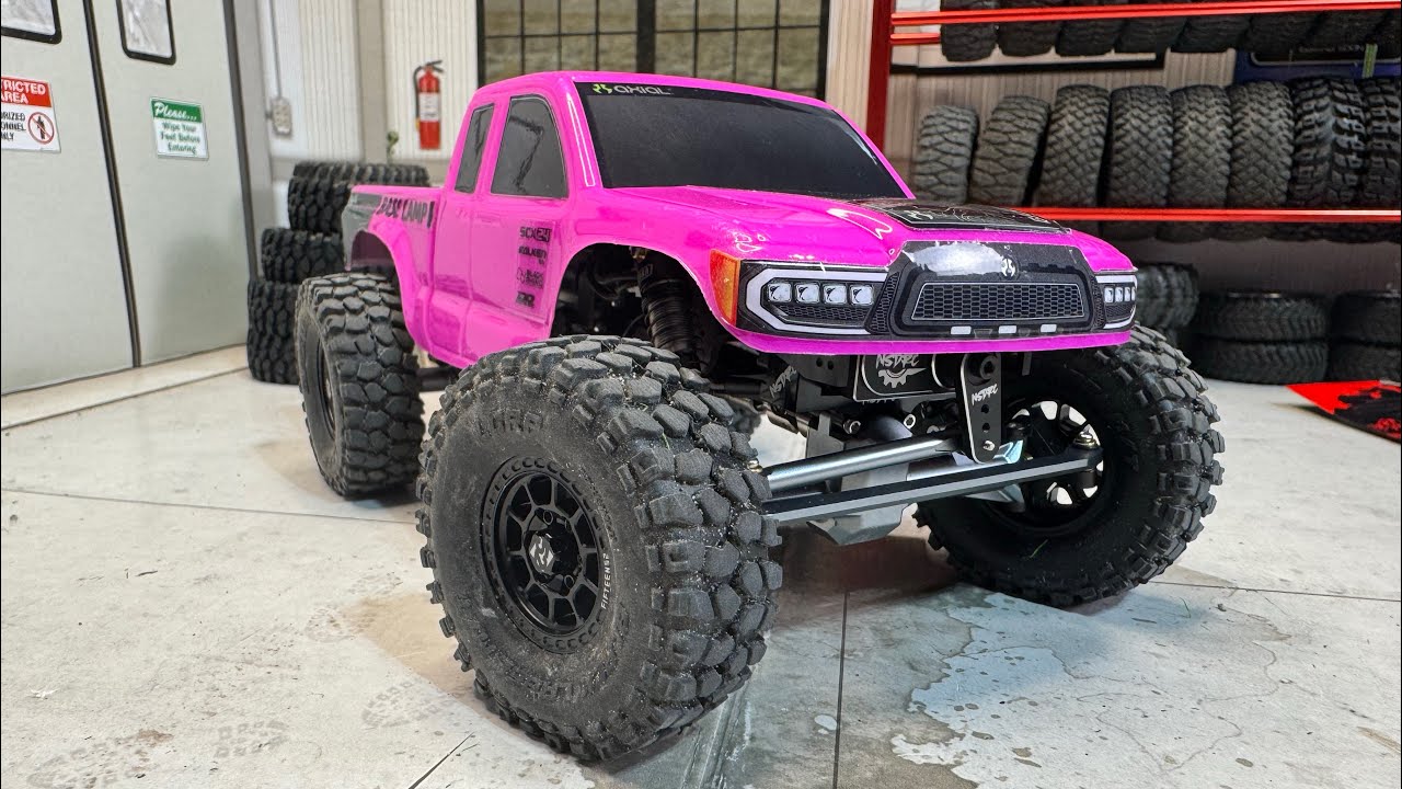 Еще больше деталей для базового лагеря SCX24!