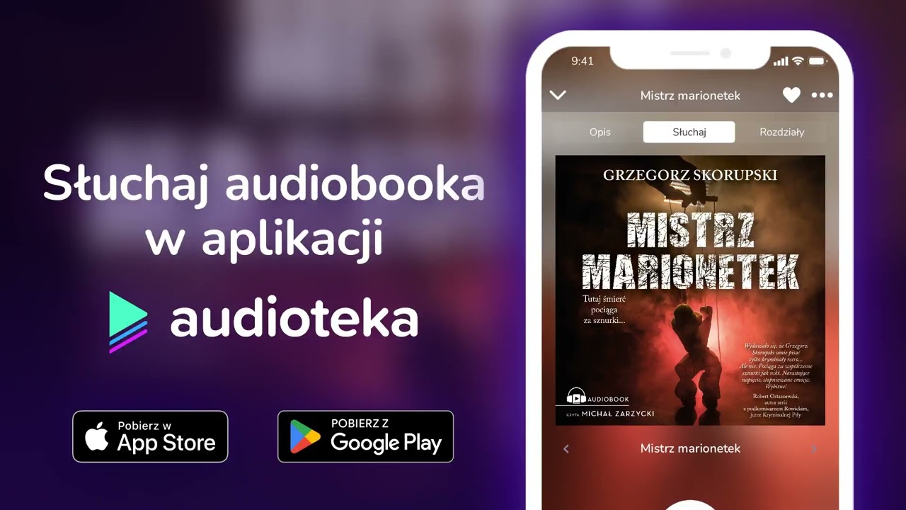Mistrz marionetek - audiobook |  Grzegorz Skorupski (czyta Michał Zarzycki)