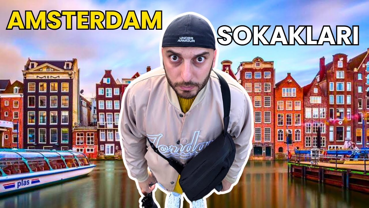 AMSTERDAM VLOG 🇳🇱 | Gezilecek Yerler, Kanallar, Yemekler ve Şehir Gezi Turu 🚲