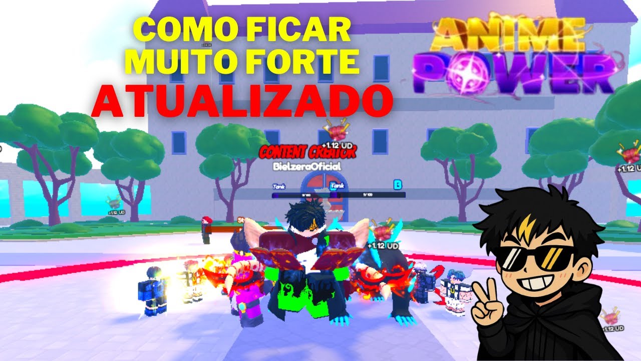 🚨(GUIA INICIANTE) COMO FICAR MUITO FORTE ATUALIZADO NO ANIME POWER🎯
