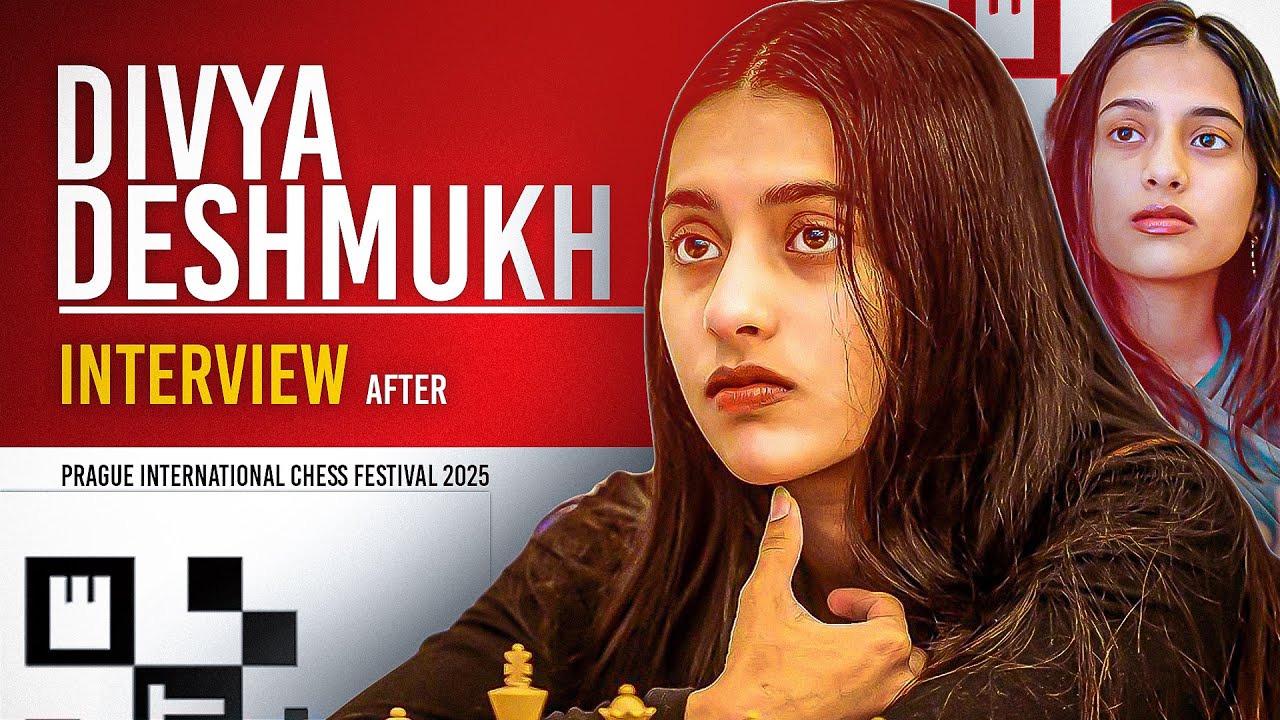 Divya Deshmukh's monster mentality | A heartfelt interview | Prague Challengers 2025
