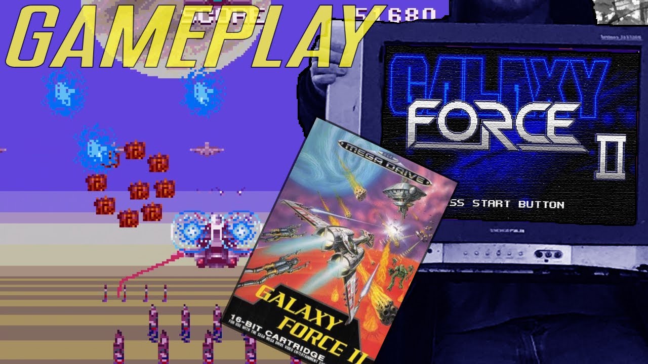 [ #gameplay ] Galaxy Force II - ギャラクシーフォースII (#1991 /#megadrive ) #レトロゲーム