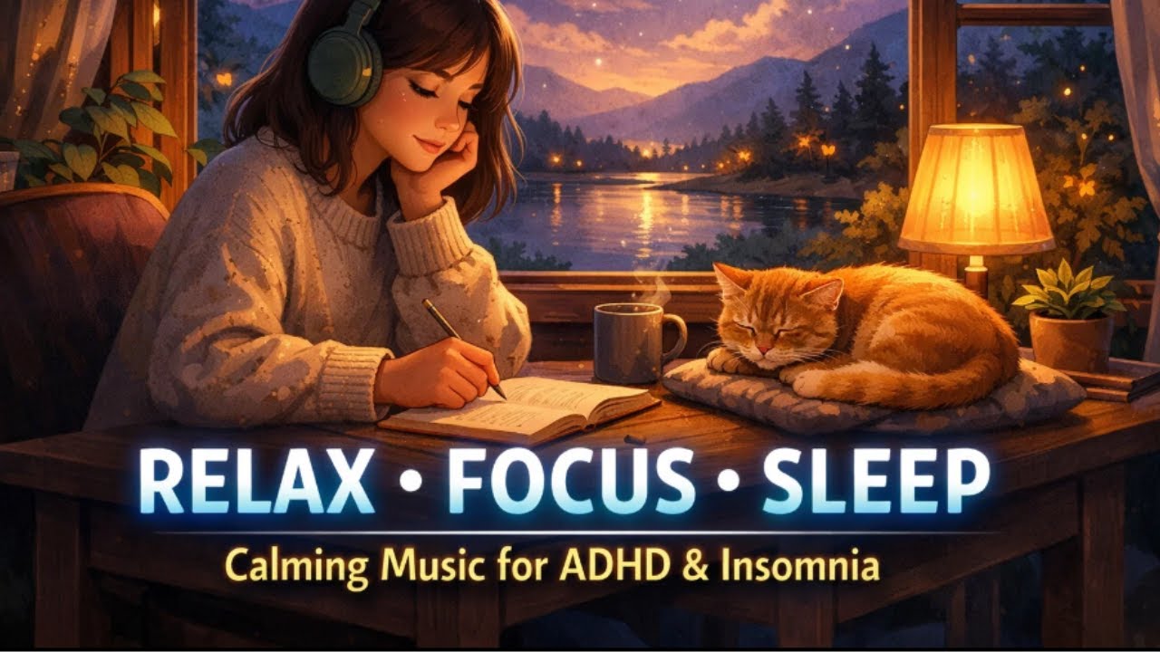 30 Minutes of Music That Calm Anxiety, ADHD, Racing Thoughts & Aids Sleep