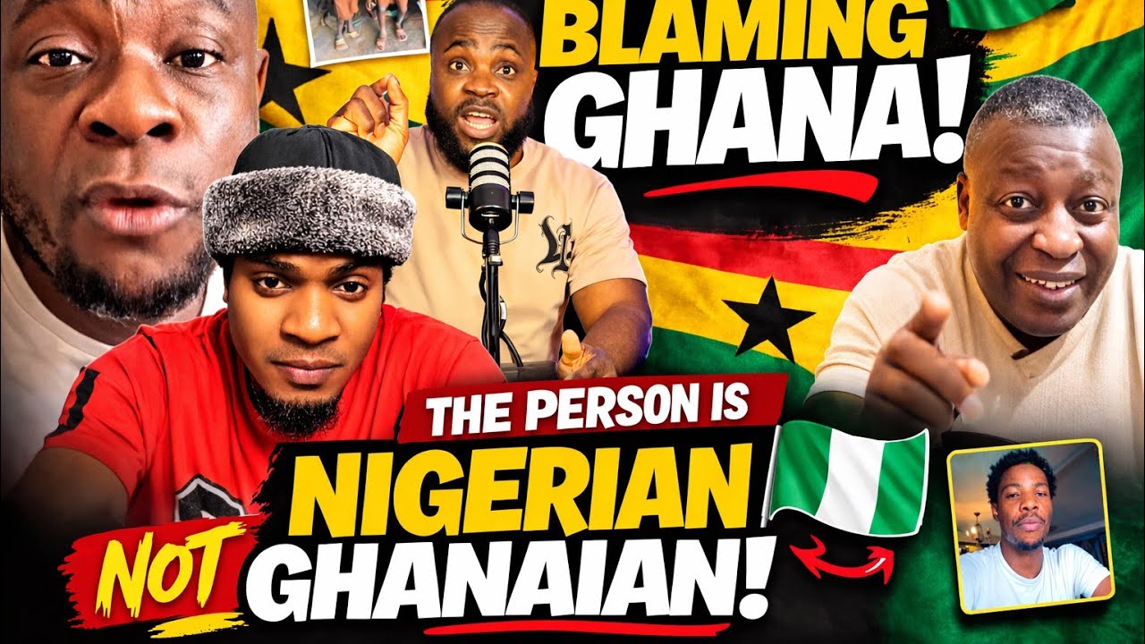 Stop Blaming Ghana! The Person Is Nigerian 🇳🇬 Not Ghanaian 🇬🇭