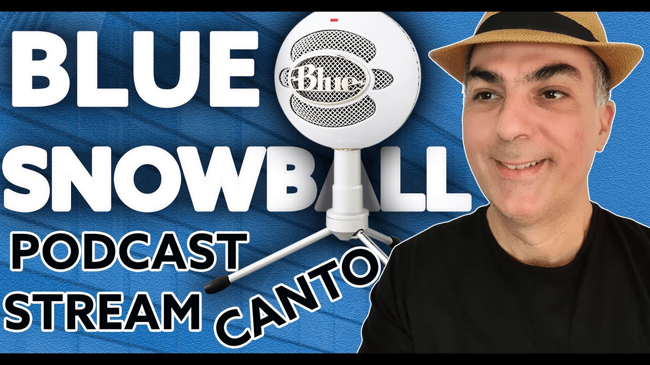 Blue Snowball Ice Review e Teste em Português - Brasil