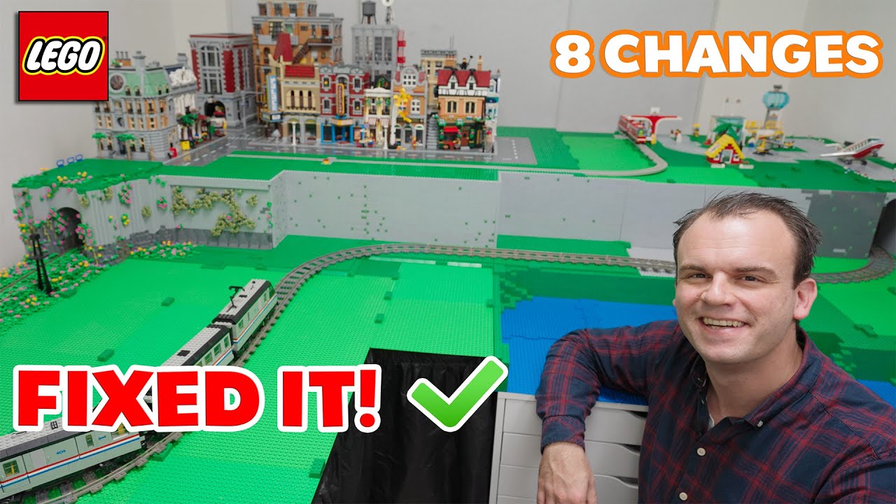 Преобразование LEGO City (+ планы голландского канала!)