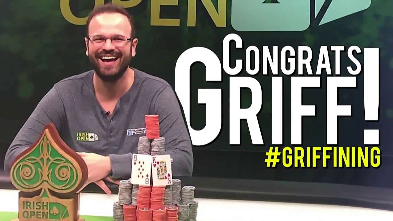 Griffin Benger wins the 2017 Irish Poker Open 🍀 