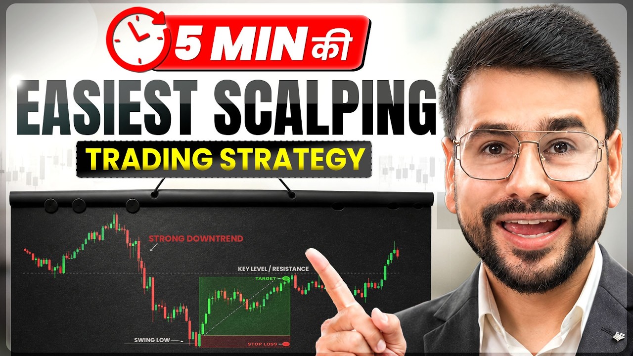 Simple 5-Min Scalping Trading Strategy for Beginners | How To Trade Using Scalping Strategy
