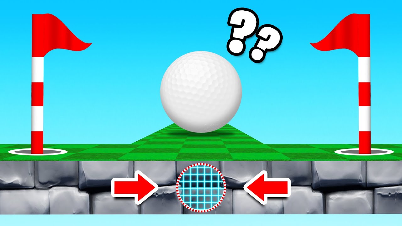 Golf It With The ULTIMATE HIDDEN Troll Hole!