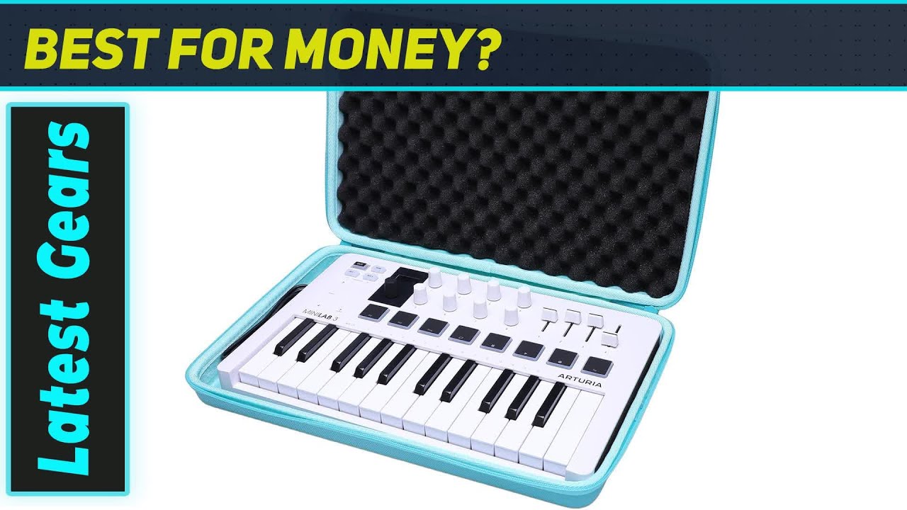 LTGEM Hard Case: Perfect Protection for Arturia MiniLab & MicroFreak Gear