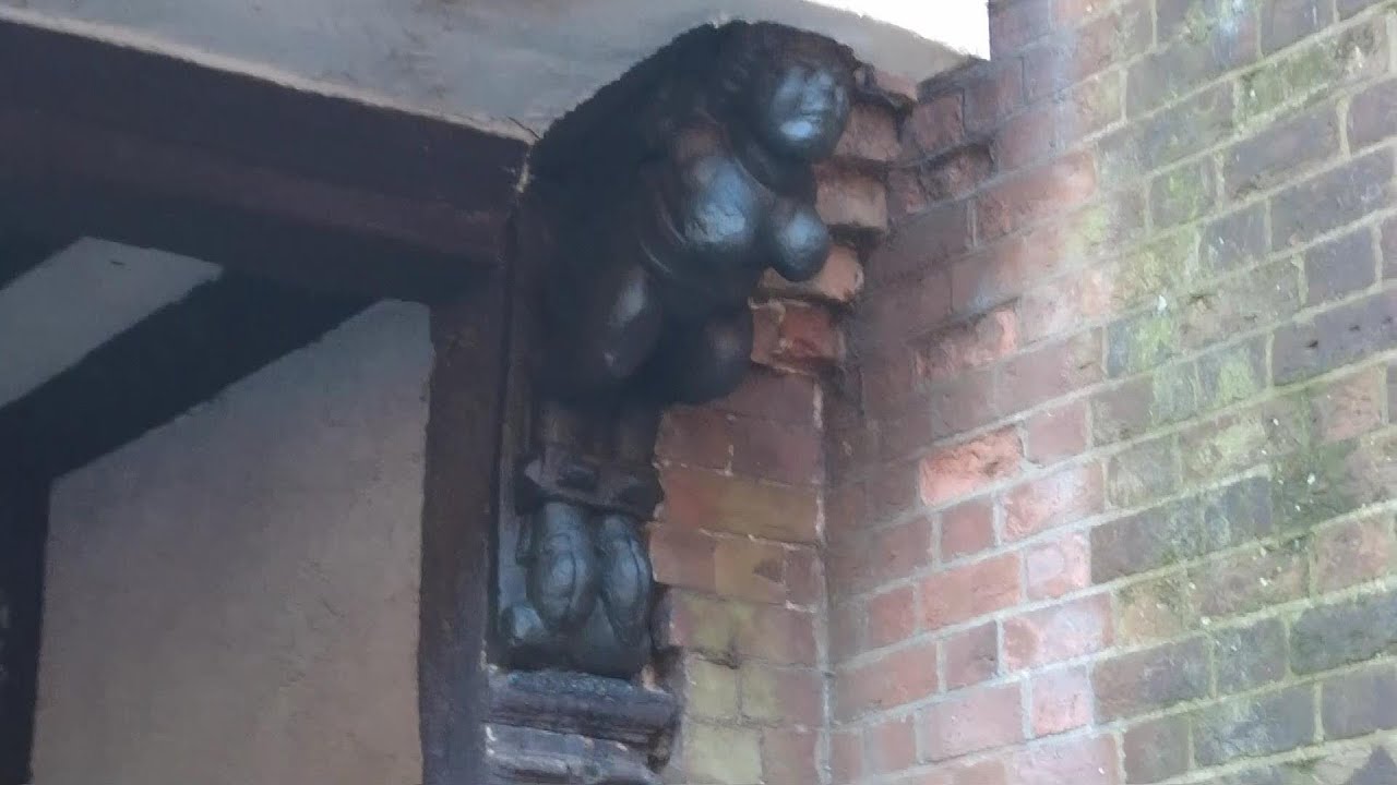 Succubus restoration in Christopher Place, St Albans by Professor Tim Boatswain