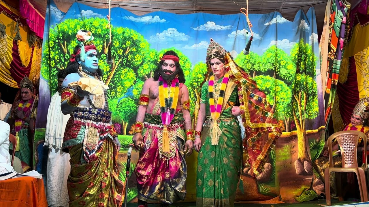 Sri Mallikarjuna Swamy Natakam//శ్రీ మల్లికార్జున స్వామి వీధి నాటకం village ganjipalli