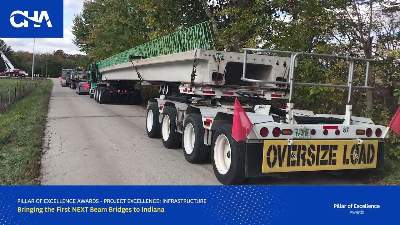 Pillar of Excellence - Project Awards: Bringing the First NEXT Beam Bridges to Indiana