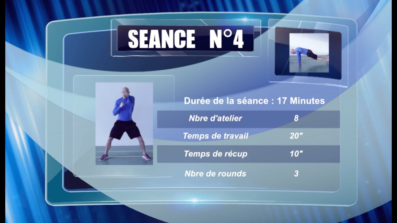 Programme fitness HIIT séance N°4