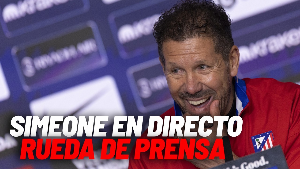 EN DIRECTO I Rueda de prensa de Simeone tras el partido de Champions frente al Brujas