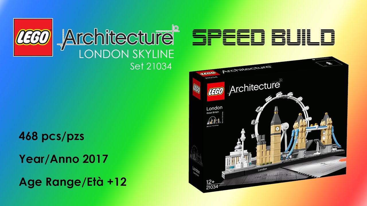 LEGO Architecture London Skyline (21034) - Speed Build