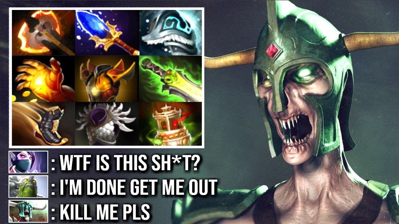 EPIC GAME! 10 Items Scepter Undying Carry Raid Boss Build Most Craziest Gameplay WTF Dota 2