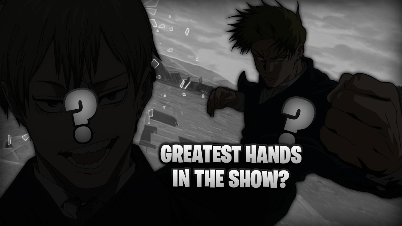 This character has the GREATEST HANDS in JJK