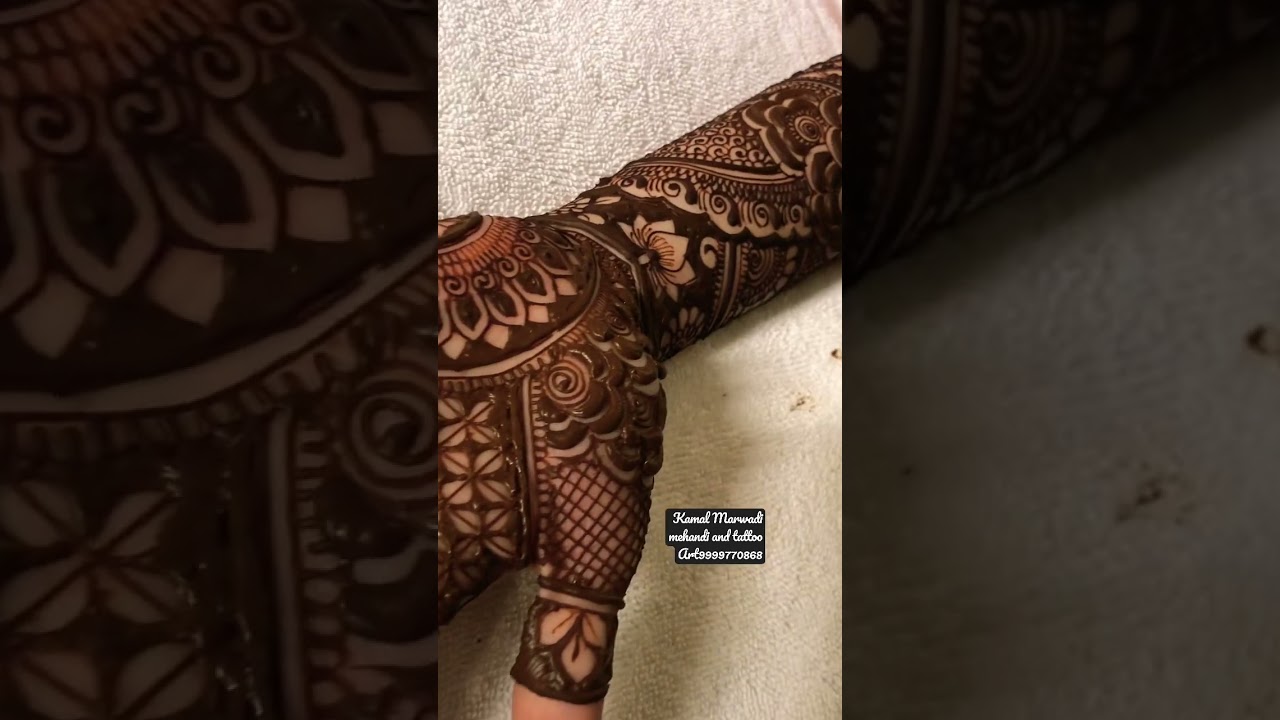 Letest Bridal mehandi design 2022