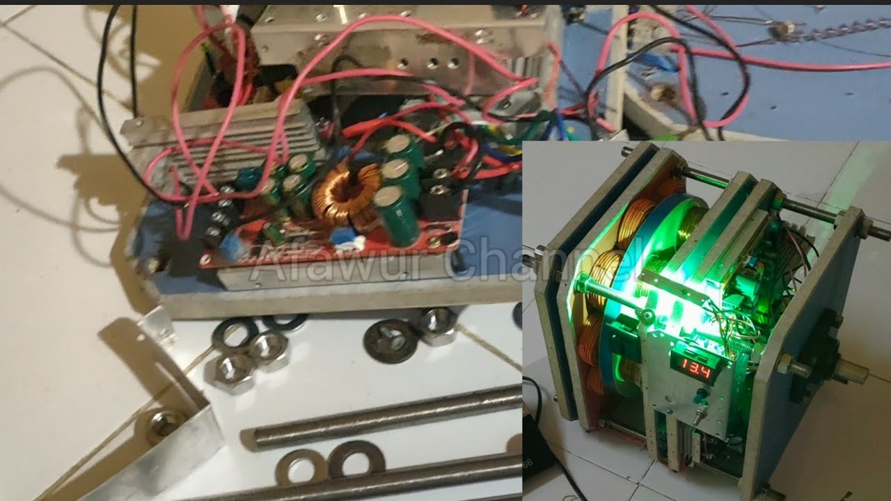 Bongkar Mesin Pembangkit Listrik / Free Energy # Part. 1
