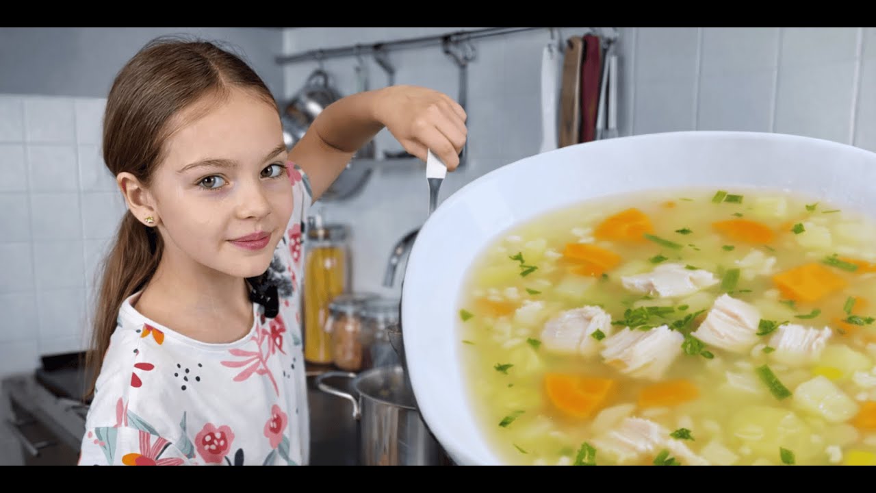 Zupa #1: z kurczakiem i ryżem