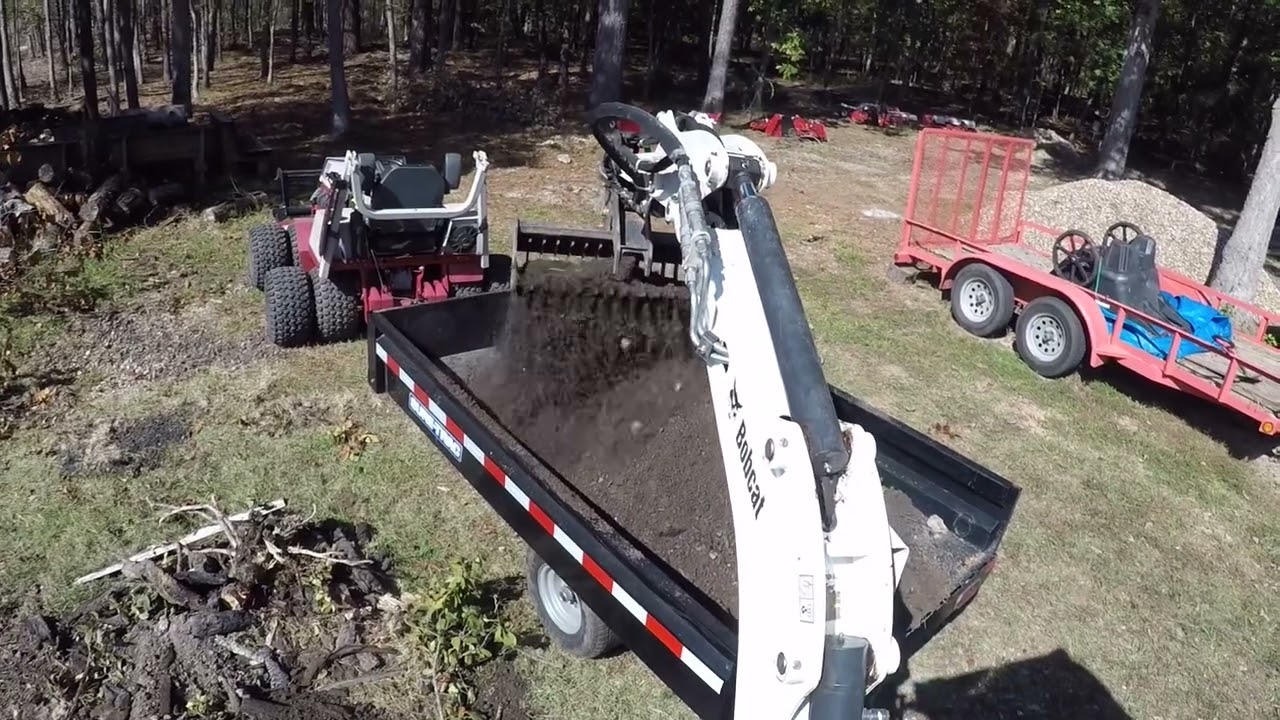 Ventrac AND Bobcat Working TOGETHER! Rhinox Rake Riddle Bucket is THE BEST!