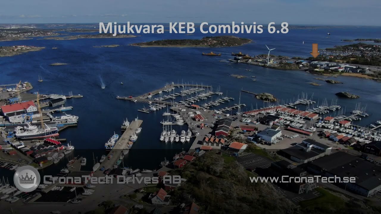Presentation av nyheter mjukvara Combivis 6.8 f&ouml;r KEB frekvensomriktare