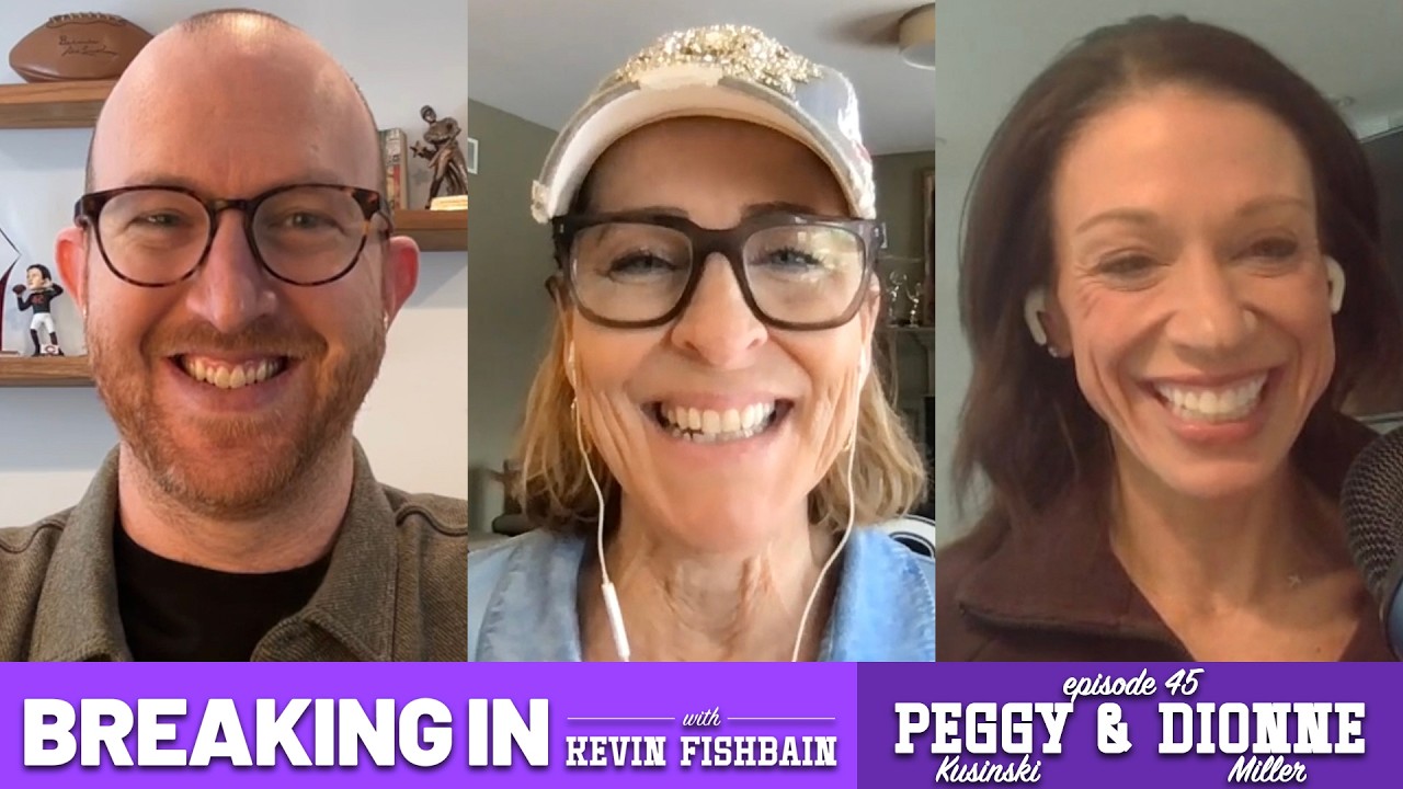 Episode 45: Peggy Kusinski and Dionne Miller, Chicago broadcasters and ESPN 1000 hosts