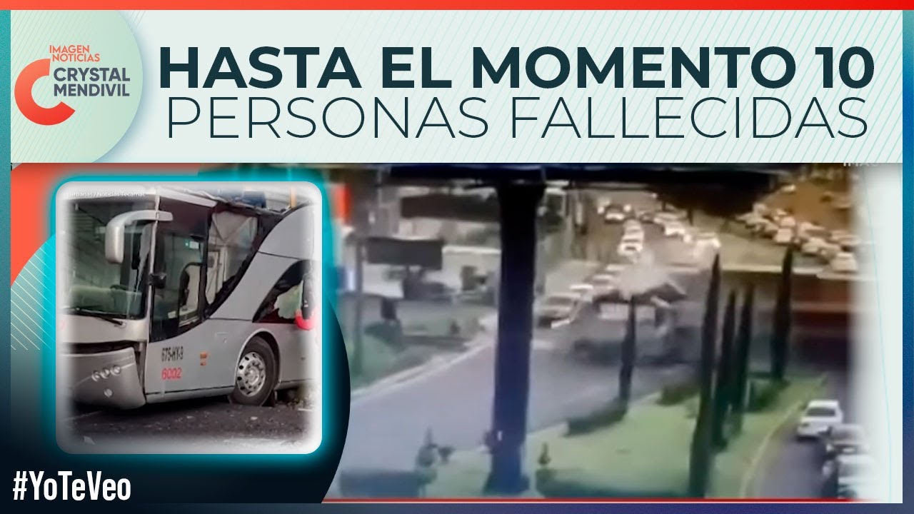 ¡Saldo Mortal! En Atlacomulco un autobús intentó ganarle el paso al tren, pero fue arrollado