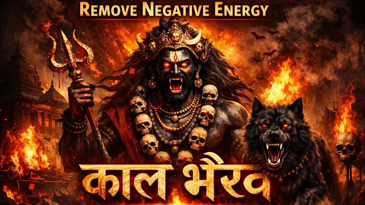 Kaal Bhairav Ashtakam | Remove All Negative Energy | Powerful Bhairav Mantra | Prabhu Bhajan