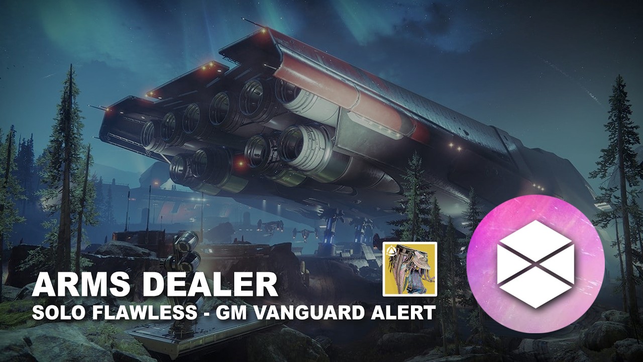 Solo Flawless Arms Dealer - GM Vanguard Alert (Hoarfrost Horn)