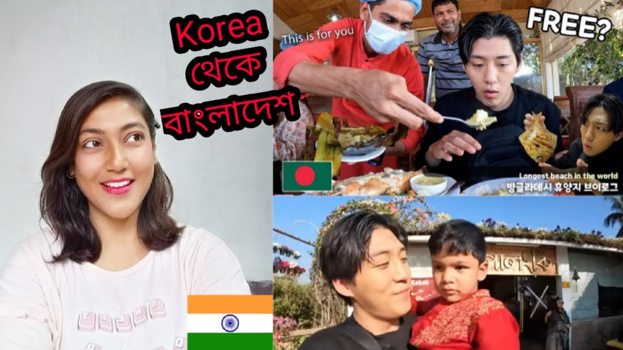Indian Girl Reaction On || My First Cox's Bazar, Bangladesh !! Daud Kim