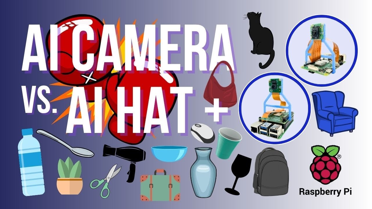 Object Identification Showdown: AI Hat + (Raspberry Pi 5) vs AI Camera (Raspberry Pi 4)