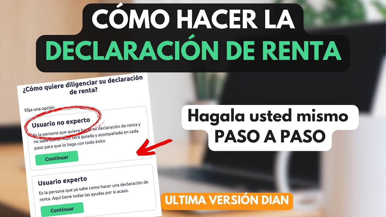 Como hacer MI DECLARACIÓN DE RENTA 2024 -2025 Colombia PASO A PASO | Ultima versión DIAN actualizada