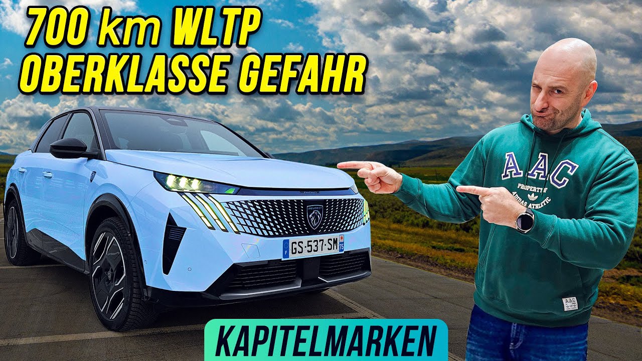 Peugeot E-3008: Schon Einstiegsvariante mit Oberklasse Technik!
