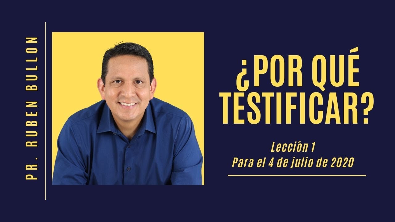LES - &iquest;POR QU&Eacute; TESTIFICAR?