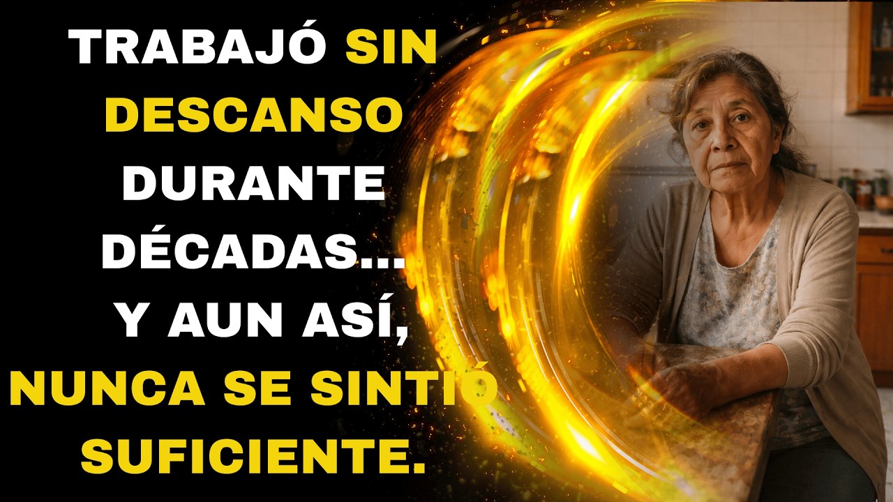 Di toda mi vida trabajando y aun así no me sentí suficiente